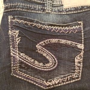 Silver Suki Boot Cur Jeans 34x33